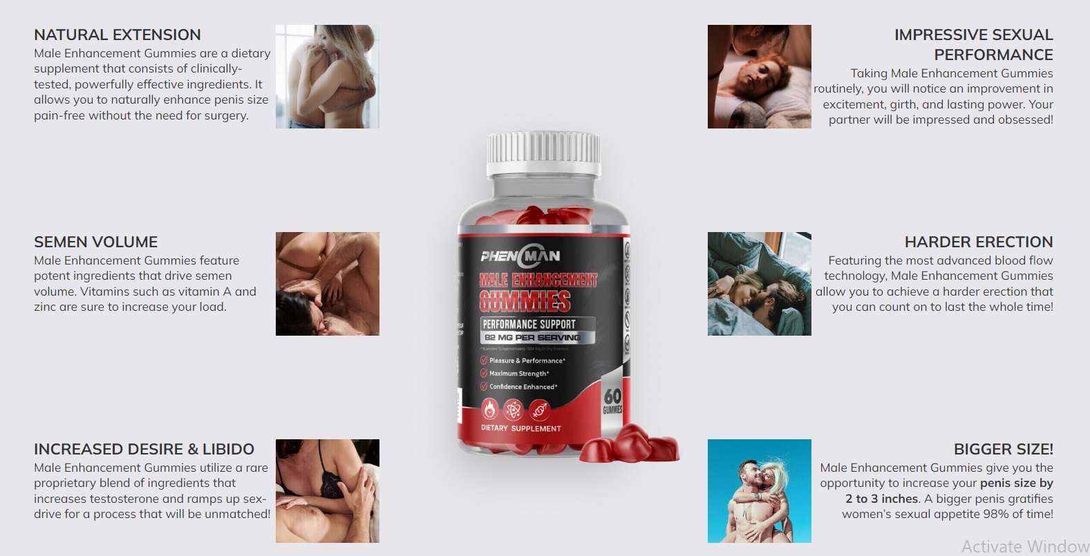 PHENOMAN MALE ENHANCEMENT GUMMIES