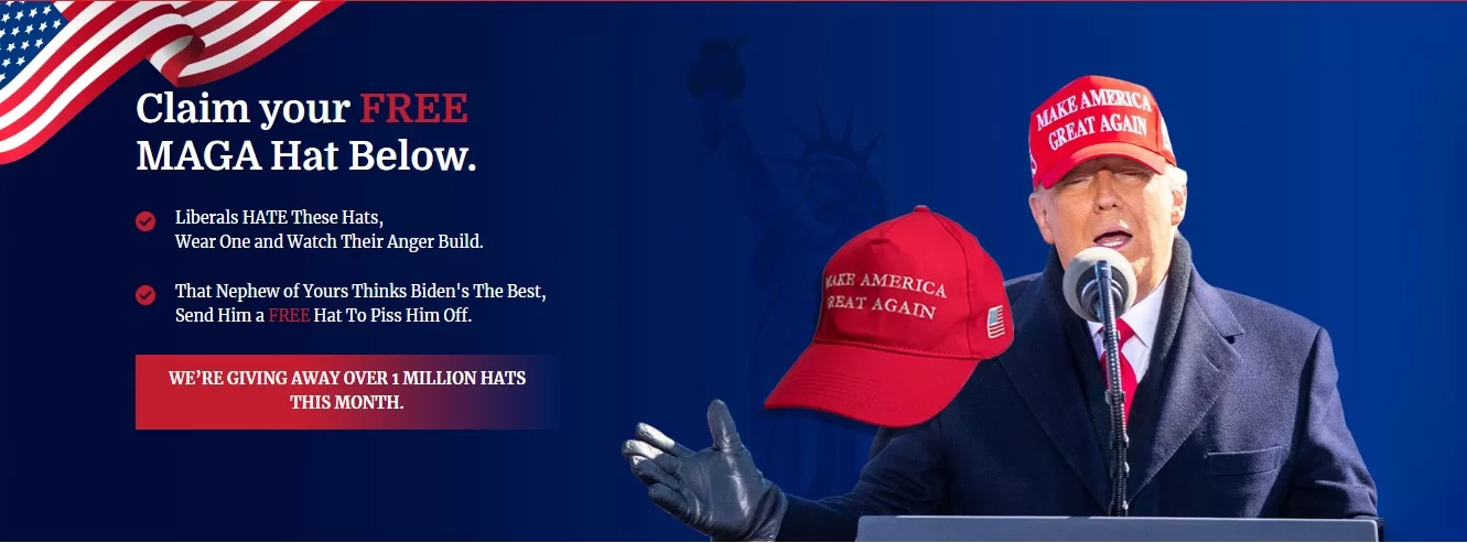 Free Trump MAGA Hat