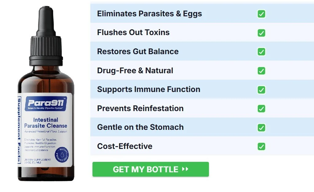 Para911 Parasite Cleanse Drops